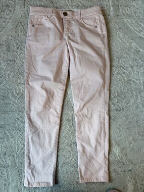 Democracy Straight Leg Jeans in Pale Pink